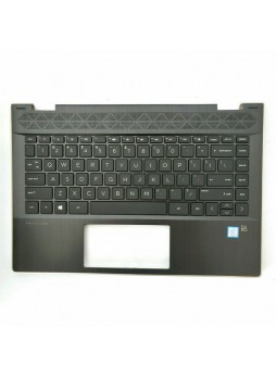L18949-001 TOP COVER W/KB Gold Palmrest US Keyboard FOR HP PAVILION X360 14M-CD